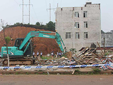 園區違章建筑拆除